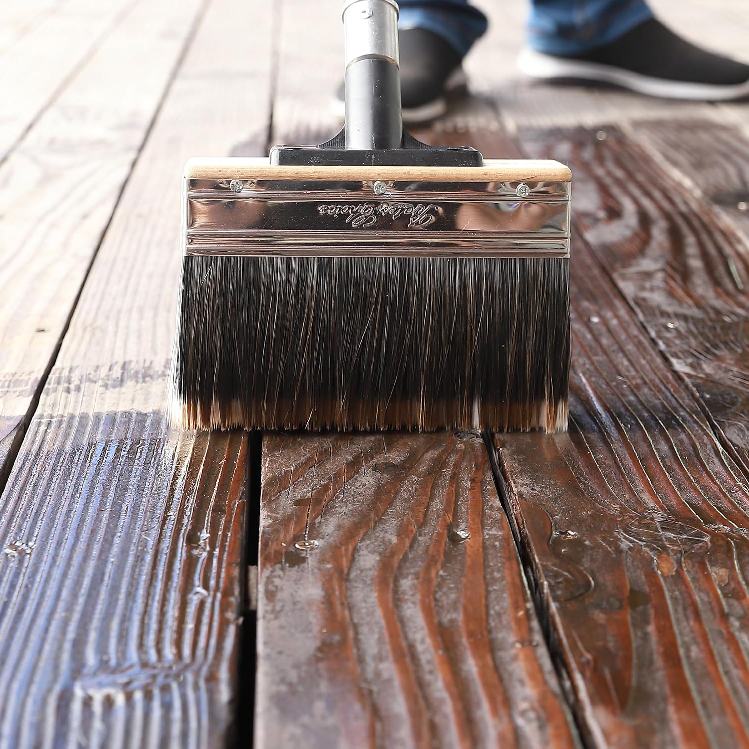 Bates Choice Deck Stain Brush - Hình 2