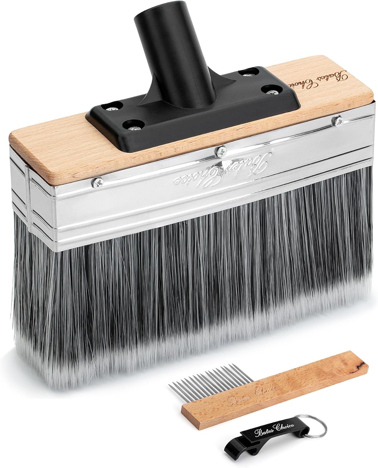 Bates Choice Deck Stain Brush Applicator Kit - Premium Finish