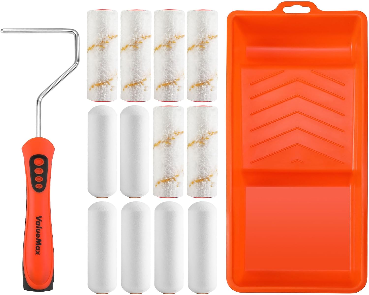 ValueMax Mini Paint Roller Kit - Precision Finish Set
