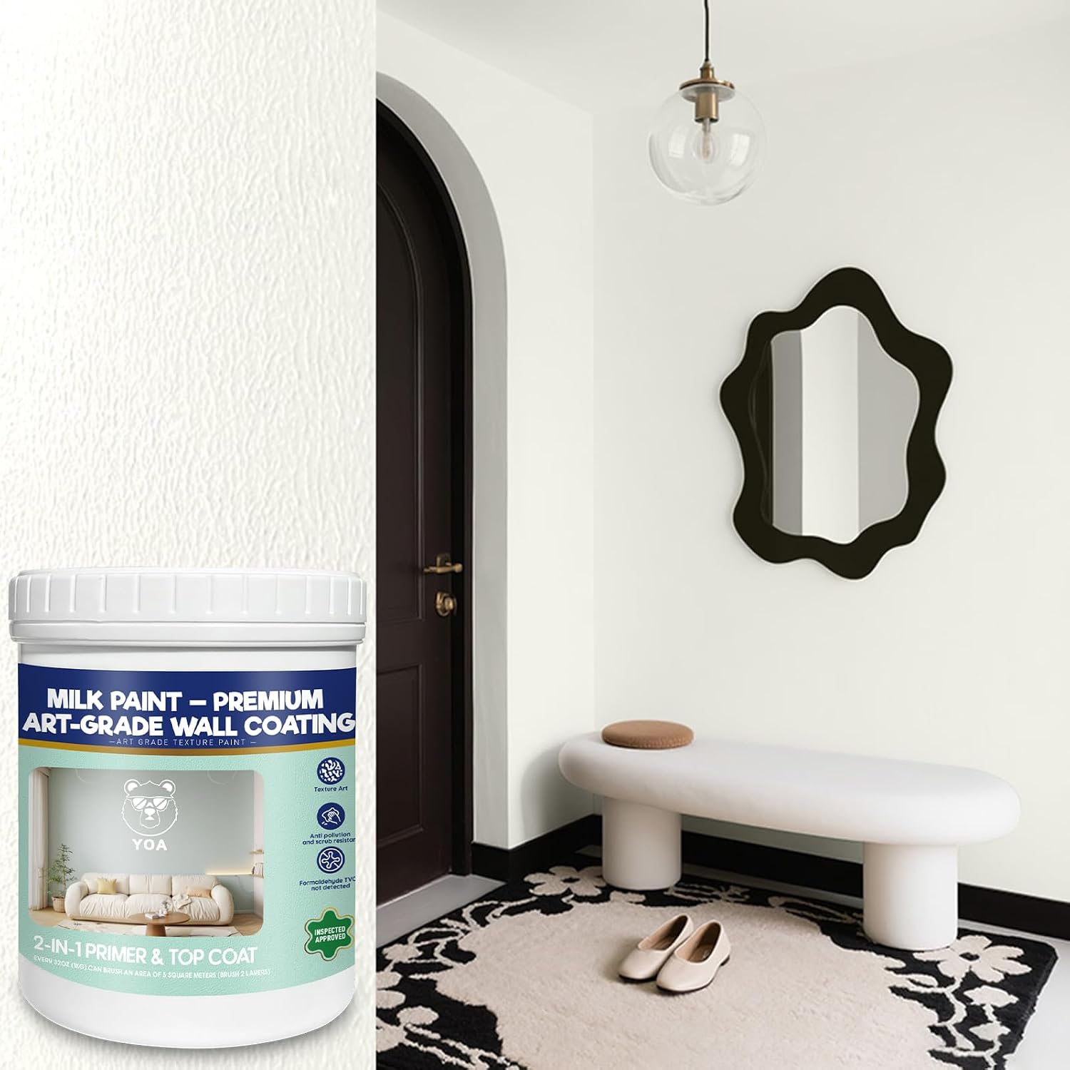 YOAMilk Paint Art-Grade Coating - Hình 2