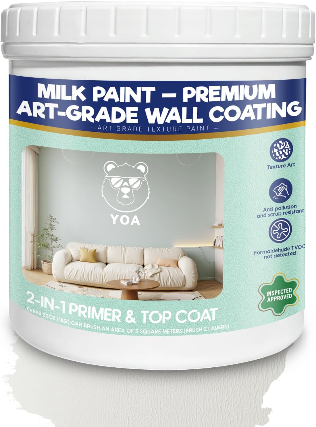 YOAMilk Paint Art-Grade Coating