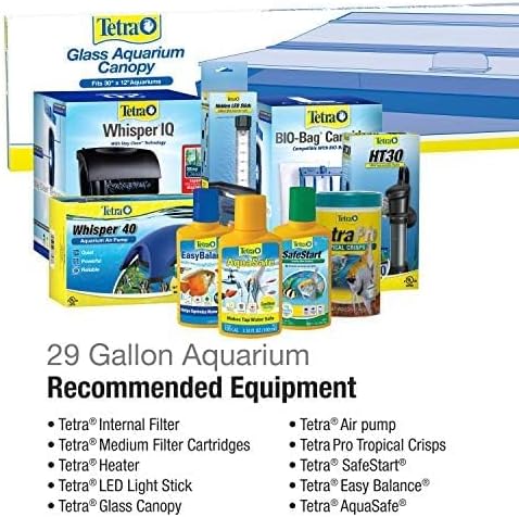 Clear Glass 20 Gallon Long Aquarium Tank - Hình 7