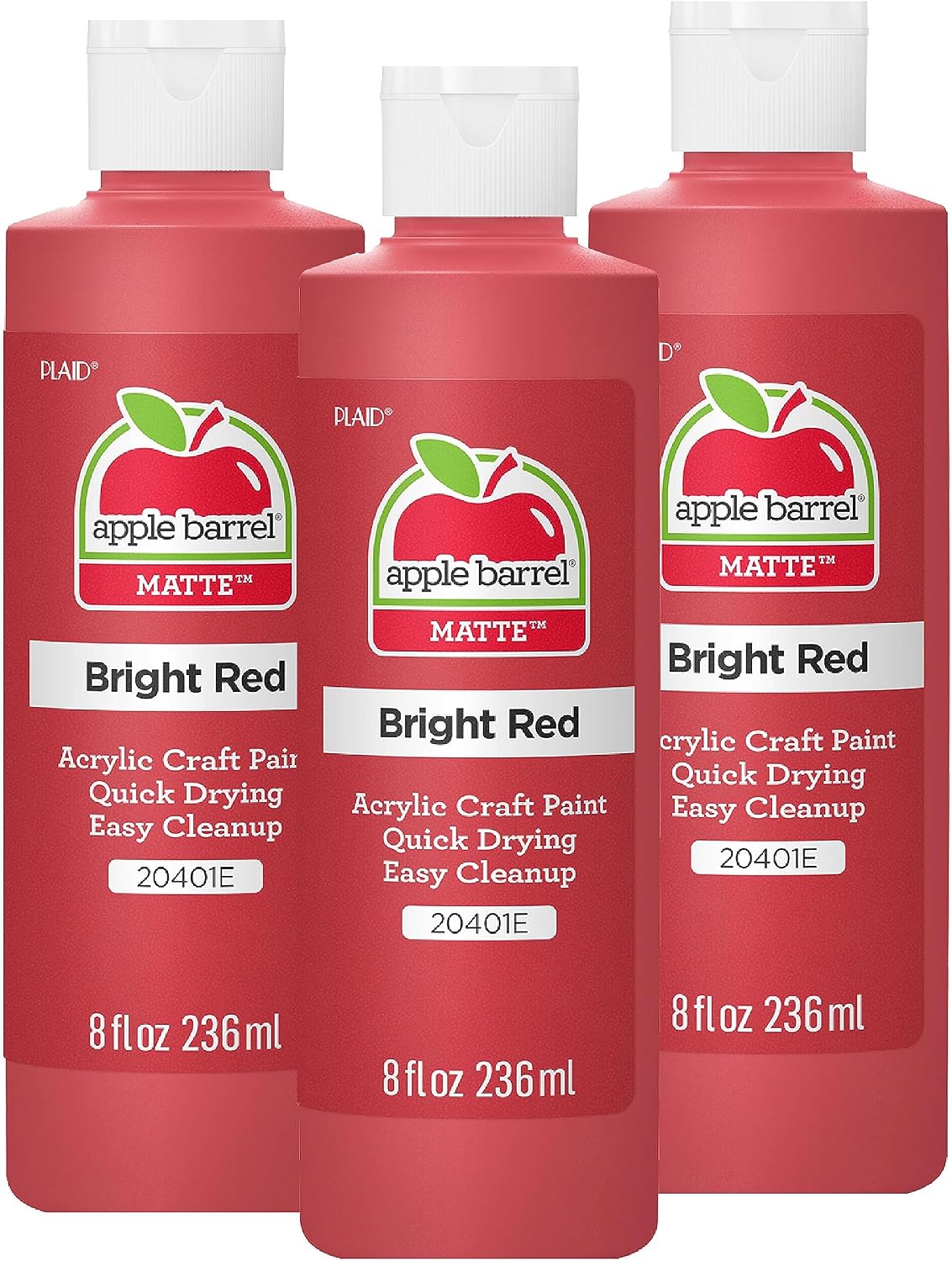 Apple Barrel Matte White Acrylic Paint - Hình 19