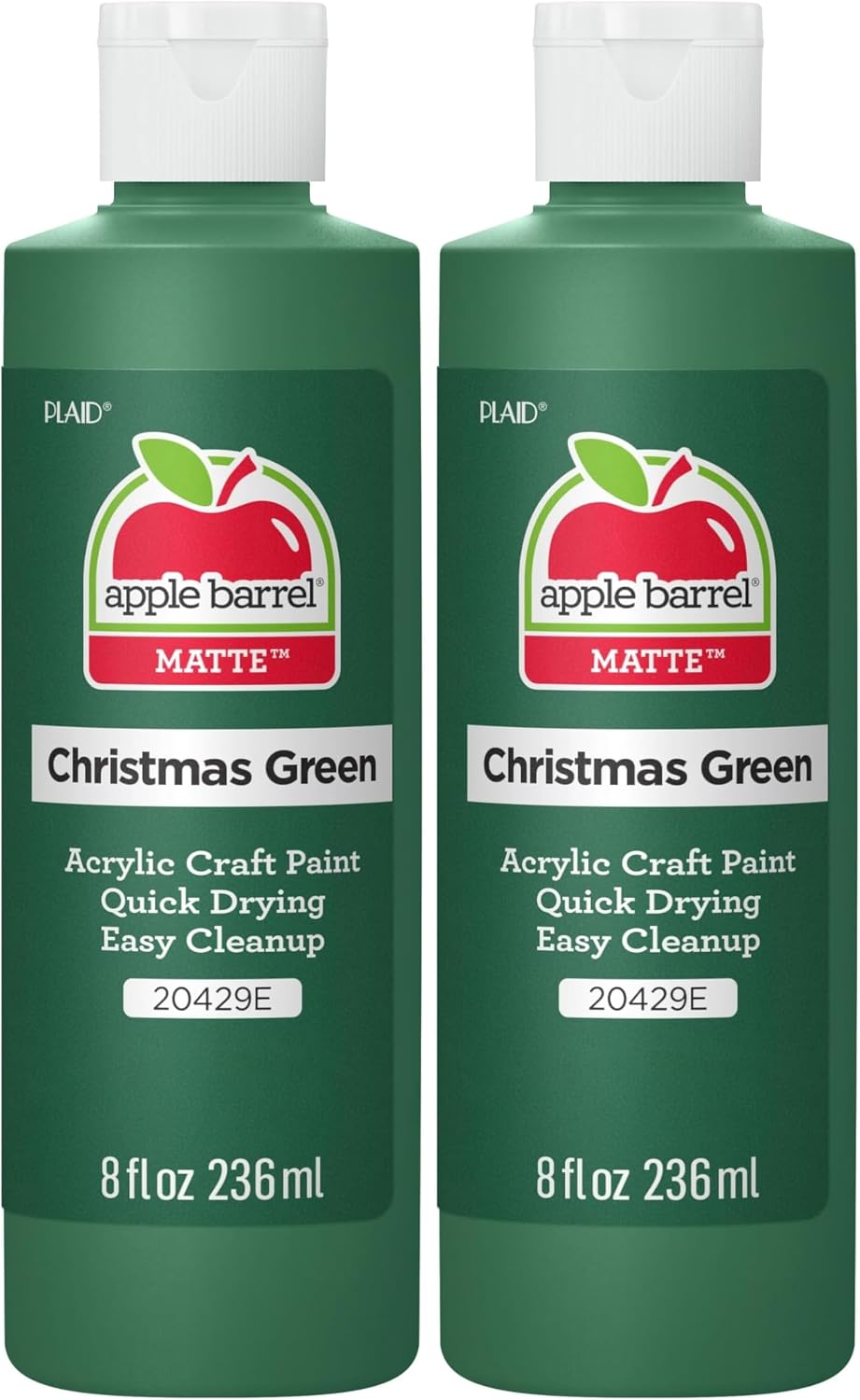 Apple Barrel Matte White Acrylic Paint - Hình 12