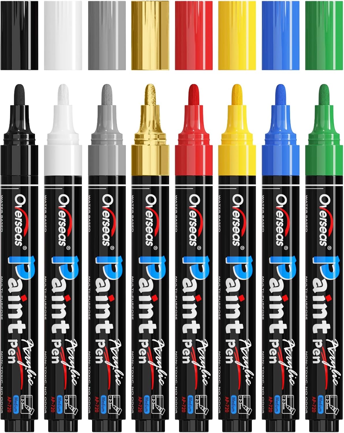 Overseas Acrylic Paint Pen Set - Hình 8