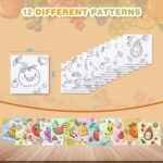 Kids' Fruit-Themed Mini Canvas Art Set - image 3
