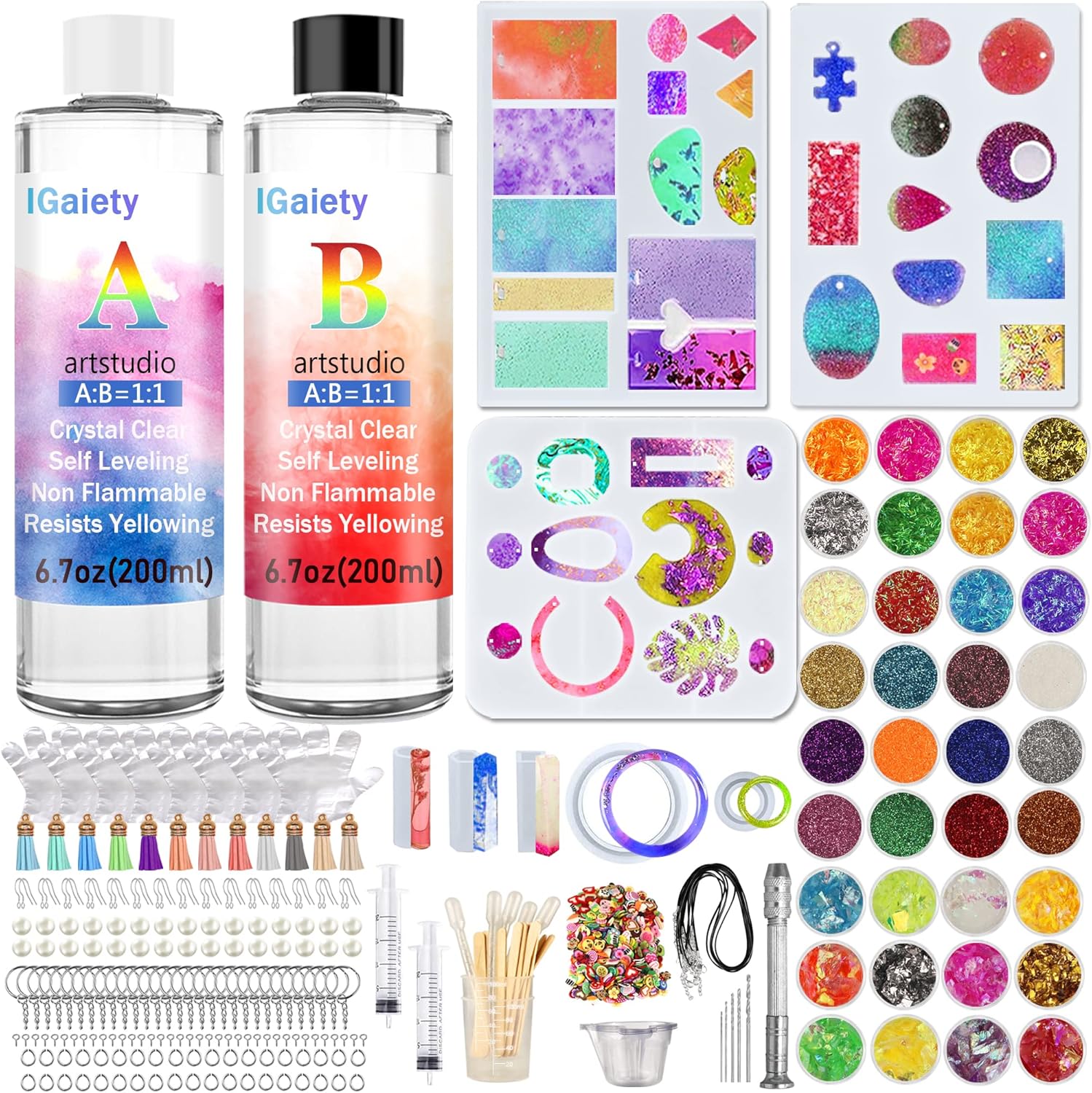 Crystal Clear Epoxy Resin Kit - 2 Part