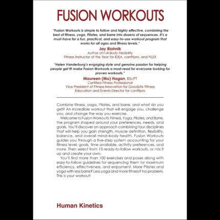 Fusion Workouts Book: Fitness, Yoga, Pilates & Barre Guide — view 2