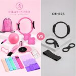 Pilates Pro Studio Pink 17-Piece Home Workout Set — view 5