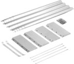 Silver Galvanized Steel Raised Garden Bed