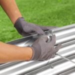 Silver Galvanized Steel Raised Garden Bed