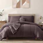 Chunky Knit Beige Throw Blanket