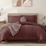 Chunky Knit Beige Throw Blanket