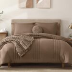 Chunky Knit Beige Throw Blanket
