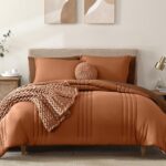 Chunky Knit Beige Throw Blanket