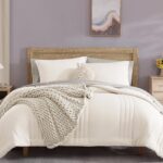 Chunky Knit Beige Throw Blanket