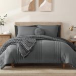 Chunky Knit Beige Throw Blanket