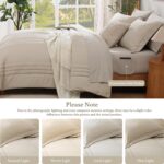 Chunky Knit Beige Throw Blanket