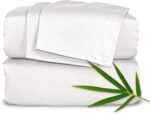 White Bamboo Viscose Throw Blanket