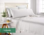 White Bamboo Viscose Throw Blanket