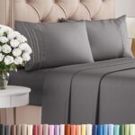 Deep Pocket Charcoal Microfiber Sheet Set