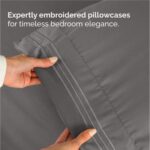 Deep Pocket Charcoal Microfiber Sheet Set