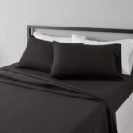 Premium Grey Microfiber Sheet Set