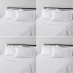 Premium Grey Microfiber Sheet Set