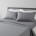 Premium Grey Microfiber Sheet Set