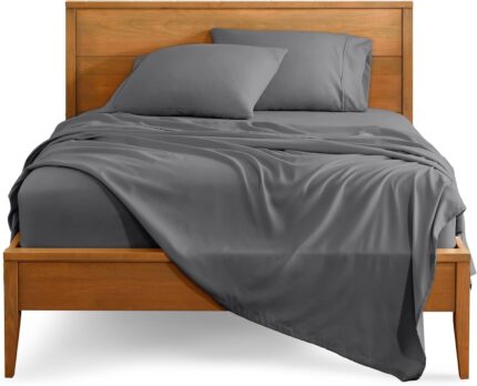 UltraSoft Grey Microfiber Sheet Set