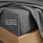 UltraSoft Grey Microfiber Sheet Set