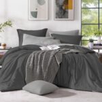 Forest Green Heathered Comforter Set