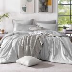 Forest Green Heathered Comforter Set