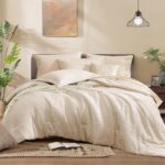 Forest Green Heathered Comforter Set