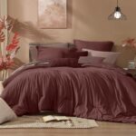 Forest Green Heathered Comforter Set