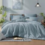 Forest Green Heathered Comforter Set