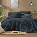 Forest Green Heathered Comforter Set