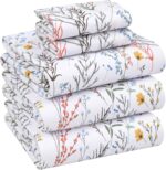 Floral Percale Cotton Bedding Set