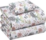 Floral Percale Cotton Bedding Set