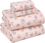Floral Percale Cotton Bedding Set