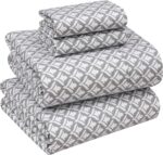 Floral Percale Cotton Bedding Set