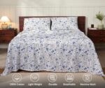 Floral Percale Cotton Bedding Set