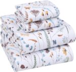 Floral Percale Cotton Bedding Set