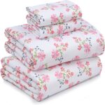 Floral Percale Cotton Bedding Set