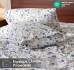 Floral Percale Cotton Bedding Set