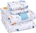 Floral Percale Cotton Bedding Set