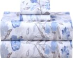 Floral Percale Cotton Bedding Set