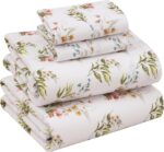 Floral Percale Cotton Bedding Set