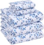 Floral Percale Cotton Bedding Set