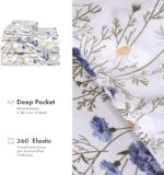 Floral Percale Cotton Bedding Set